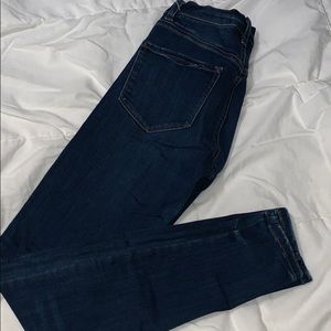 Garage high rise skinny jeans